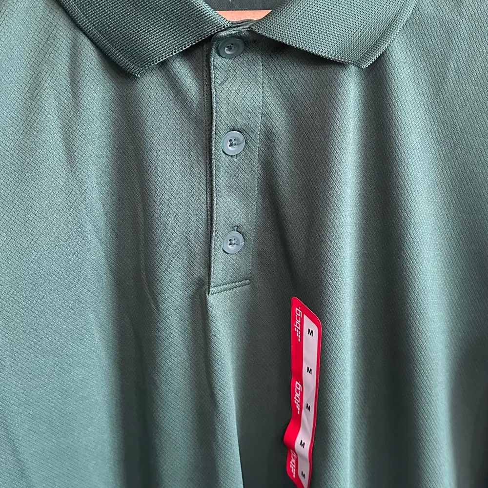 bcg Men’s Green Polo Shirt Short Sleeve Classic - Picture 4 of 7